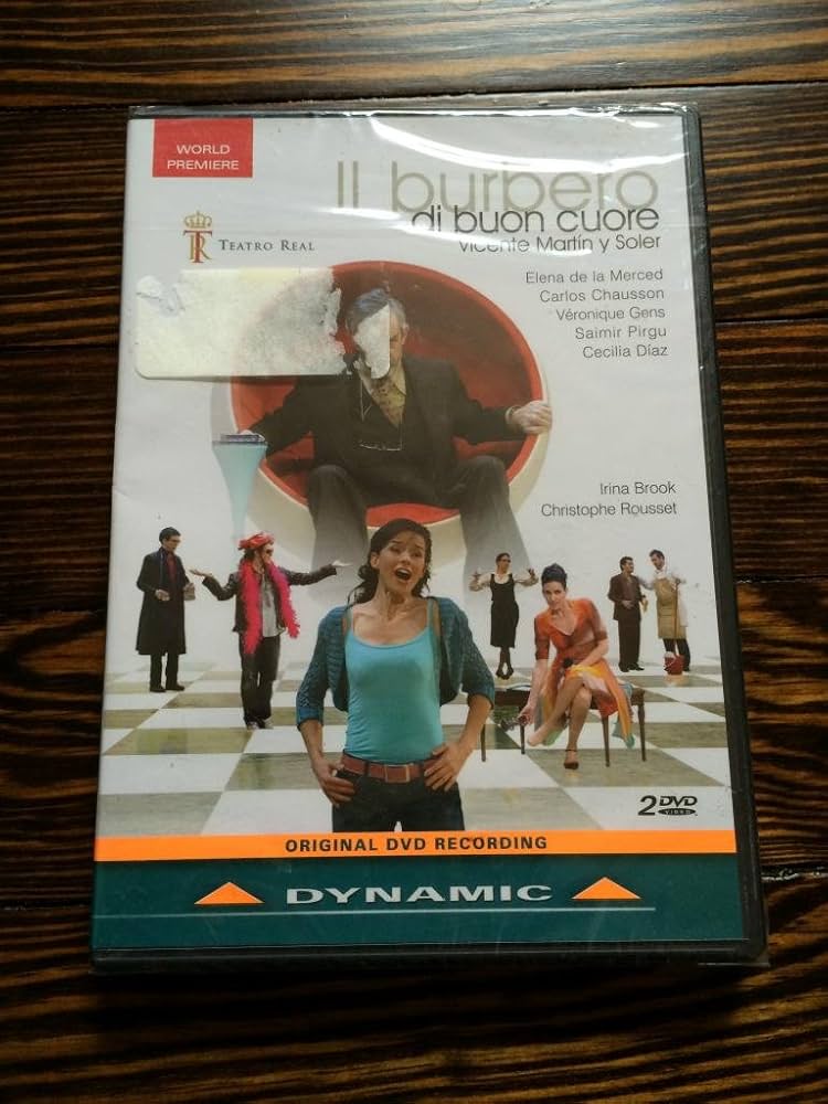 (未使用･未開封品)　Vicente Martin y Soler: Il burbero di buon cuore [DVD] [Import] ar3p5n1 Il burbero di buon cuore - Wikipedia